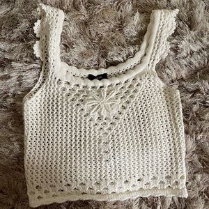 AQUA crochet tank
